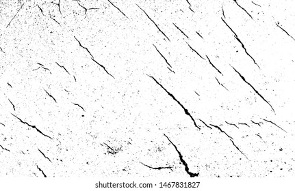 Uneven, natural black and white texture vector. Distressed overlay texture. Grunge background. Abstract textured effect. Vector Illustration. Black isolated on white background. EPS10.