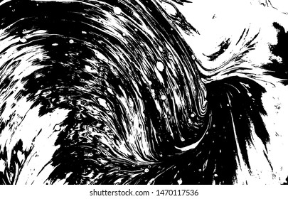 Uneven, natural black and white texture vector. Distressed overlay texture. Grunge background. Abstract textured effect. Vector Illustration. Black isolated on white background. EPS10.