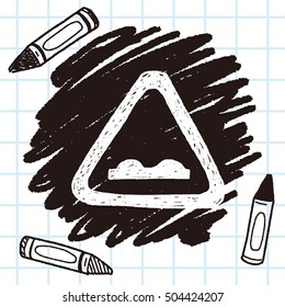 Uneven road doodle
