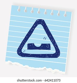 Uneven road doodle