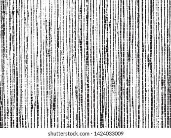 Nicht gewebte Textur. Geschichtete Textur von Webgewebe. brüchiger Hintergrund. Vektorillustration. Überlagern Sie jedes Design, um interessante rustikale Vintage-Effekt und Tiefe zu schaffen. Schwarz auf Weiß.