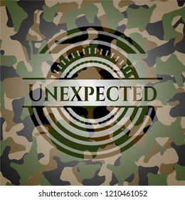 Unexpected camo emblem