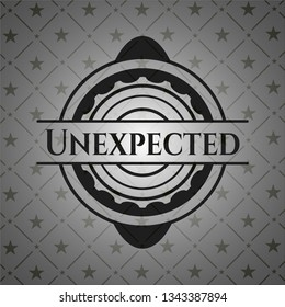 Unexpected realistic dark emblem