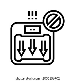 unexplained weight loss hepatitis line icon vector. unexplained weight loss hepatitis sign. isolated contour symbol black illustration