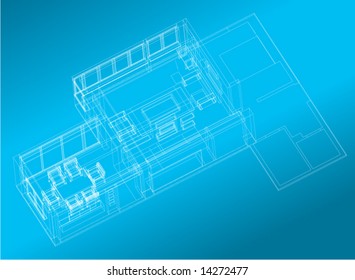 dibujo interno inacabado
