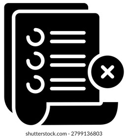 Unfinished Icon Element For Design
