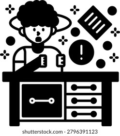 Unfocus Art vector Icon Design Illustration
