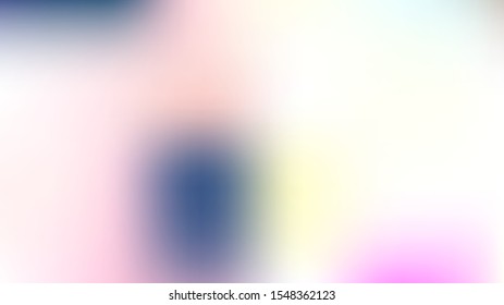 Unfocused Mesh Vector Background, Hologram Princess Teal. Dreamy Pink, Purple, Turquoise Glitch Female Magic Girlie Background. Rainbow Fairytale Iridescent Pearlescent Holographic Nice Wallpaper