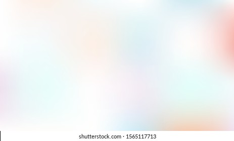 Unfocused Mesh Vector Background, Hologram Princess Teal. Dreamy Pink, Purple, Turquoise Glitch Female Cute Girlie Background. Rainbow Fairytale Iridescent Pearlescent Holographic Nice Wallpaper