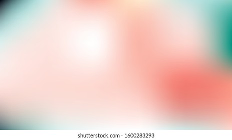 Unfocused Mesh Vector Background, Hologram Magic Overlay. Glitch Pink, Purple, Turquoise Dreamy Tender Lights Girlie Background. Trendy Rainbow Fairytale Iridescent Pearlescent Luxury Abstract Paper