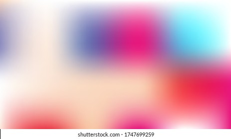 Unfocused Mesh Vector Background, Hologram Magic Overlay. Dreamy Pink, Purple, Turquoise Glitch Female Cute Girlie Background. Rainbow Fairytale Iridescent Pearlescent Holographic Cool Wallpaper