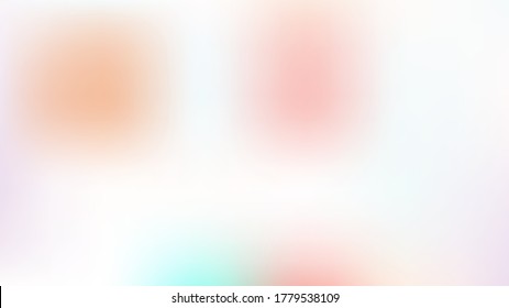 Unfocused Mesh Vector Background, Hologram Princess Teal. Glitch Pink, Purple, Turquoise Dreamy Tender Cool Girlie Background. Rainbow Fairytale Iridescent Pearlescent Holographic Cool Wallpaper
