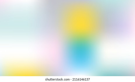 Unfokussierter Mesh Vektor Hintergrund Hologram Neon Bright Teal. Funky Pink, violett, türkisfarben, Dreamy Tender Lights Girlie Hintergrund. Rainbow Fairytale Flyer Iridescent Pearlescent Holographisches Papier
