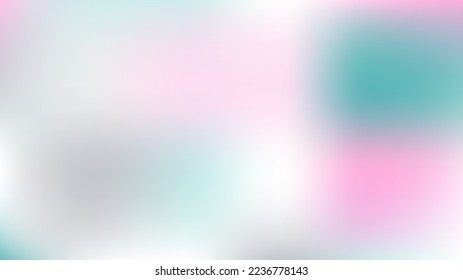 Unfocused Mesh Vector Background, Hologram Bright Overlay. Glamour Pink, Purple, Turquoise Dreamy Vibrant Cool Girlie Background. Rainbow Fairytale Iridescent Pearlescent Holographic Tech Wallpaper