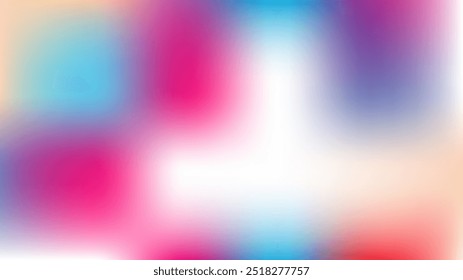 Nicht fokussiertes Mesh-Vektor-Hintergrund Hologramm Neon helle Teal. Glamour Pink, Lila, Türkis Traumhaft Lebendig Cool Girlie Hintergrund. Regenbogen Märchen Textur Irisierend Perlmutt Holografische Papier