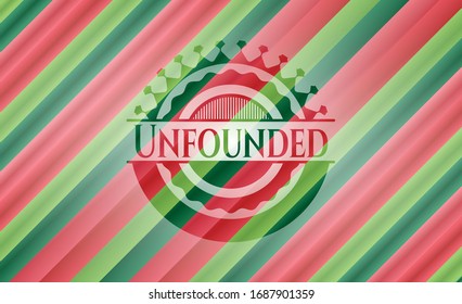 Tarjeta de Navidad infundada. Ilustración vectorial. Detallado.