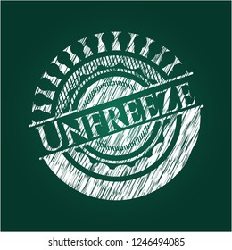 Unfreeze on blackboard