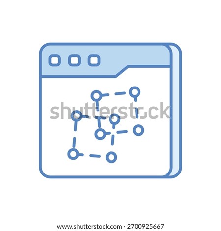 Ungroup Tool Vector icon stock illustration