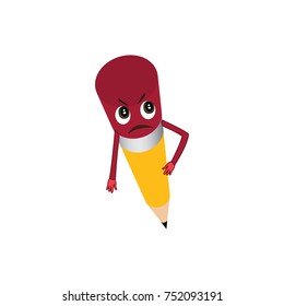 Ungry Pencil character