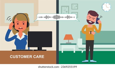 Unhappy customer complaining to customer care regarding delay in time.
