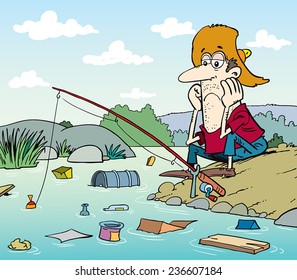 Cartoon Dirty River Images, Stock Photos & Vectors | Shutterstock