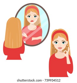 Human Set Icon Composition Baby Adult Stock Vector (Royalty Free) 781500499