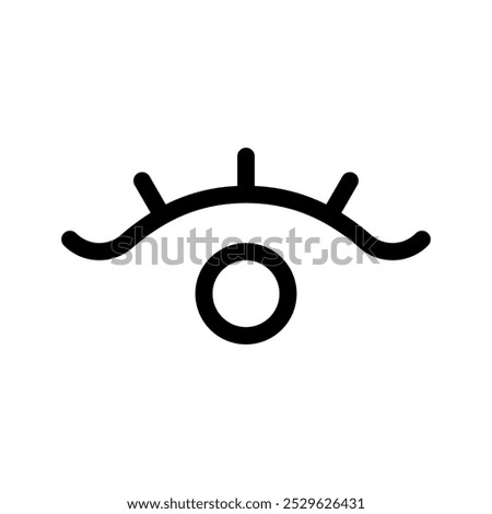 Unhide Icon Vector Symbol Design Illustration