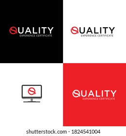 Unic Letter Q for quality logo design inspiration