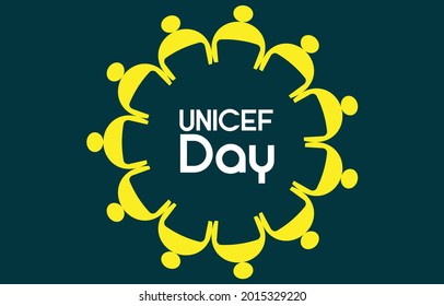 Unicef Day Vector Template Design 库存矢量图（免版税）2015329220 | Shutterstock