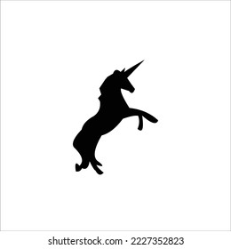 vector de diseño del logotipo de animales de unicornio