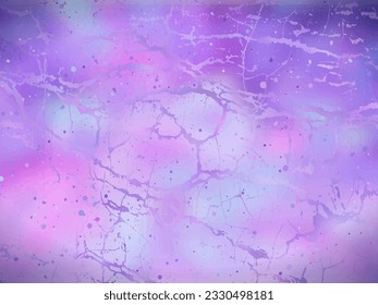 Unicorn background. Fantasy gradient backdrop with splash. Vector illustration for poster, brochure, invitation, cover book, catalog. Trendy template for holiday design