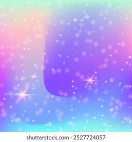 Unicorn Background. Princess Gradient. Pink Rainbow Pattern. Iridescent Colorful Effect. Lilac Blurred Hologram. Purple Fantasy Invitation. Magic Glitter. Candy Unicorn Background.