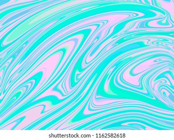 Unicorn background with rainbow mesh. Fantasy gradient backdrop with hologram. Vector illustration for poster, brochure, invitation, cover book, catalog.