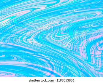 Unicorn background with rainbow mesh. Fantasy gradient backdrop with hologram. Vector illustration for poster, brochure, invitation, cover book, catalog.