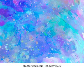 Unicorn background with rainbow mesh. Fantasy gradient backdrop with hologram. Vector illustration for poster, brochure, invitation, cover book, catalog.