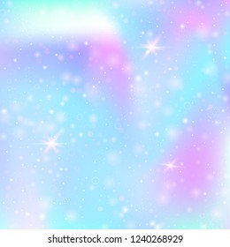 Magic Background Rainbow Mesh Trendy Universe Stock Vector (Royalty ...