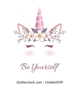 Unicorn Be Yourself