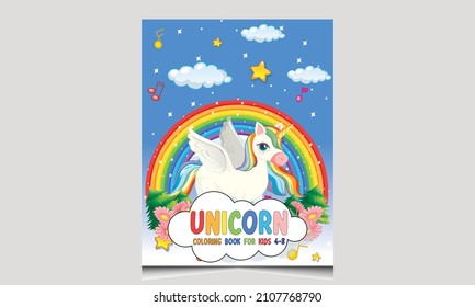 Unicorn Unicorn Book Cover For Kids