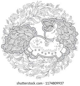 54 Printable Unicorn Coloring Pages Hard  Latest HD