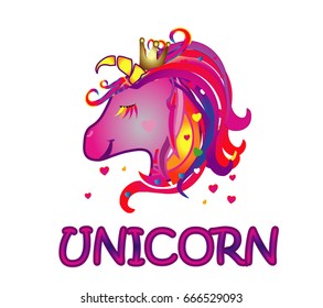 Unicorn cartoon