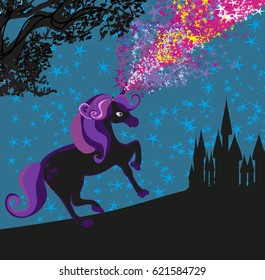 Unicorn and Castle 