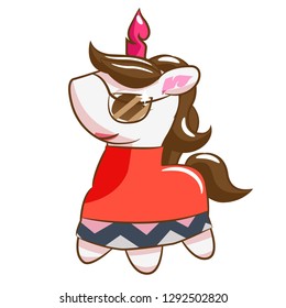 Unicorn clipart design