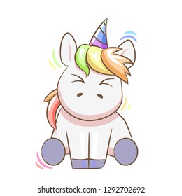 unicorn clipart vector