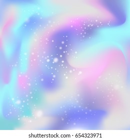 Unicorn color gradient vector universe backdrop background banner