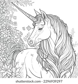 unicorn coloring pages for kids and adults 