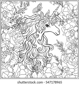 440  Intricate Unicorn Coloring Pages  Best HD