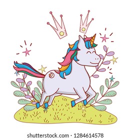 unicorn with crown