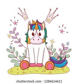 unicorn with crown