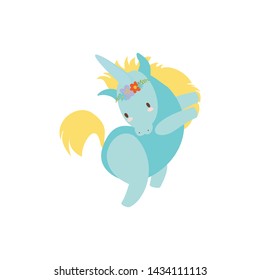 unicorn cute designs vector logo