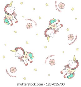 unicorn cute pattern